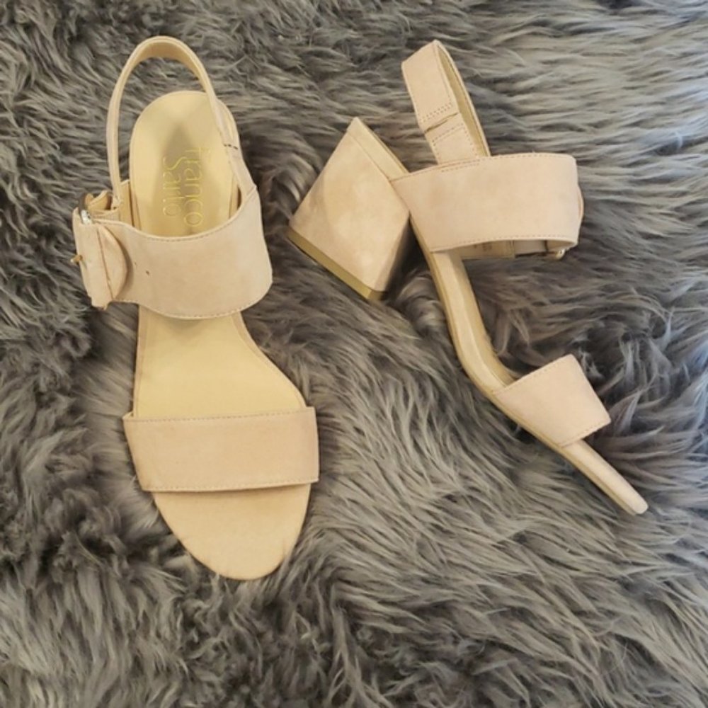 Suede Franco Sarto sandals